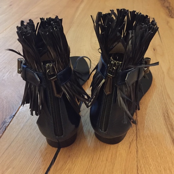 Reed Krakoff Feather Sandals - Picture 2 of 4