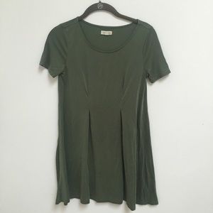 Olive Shift Dress