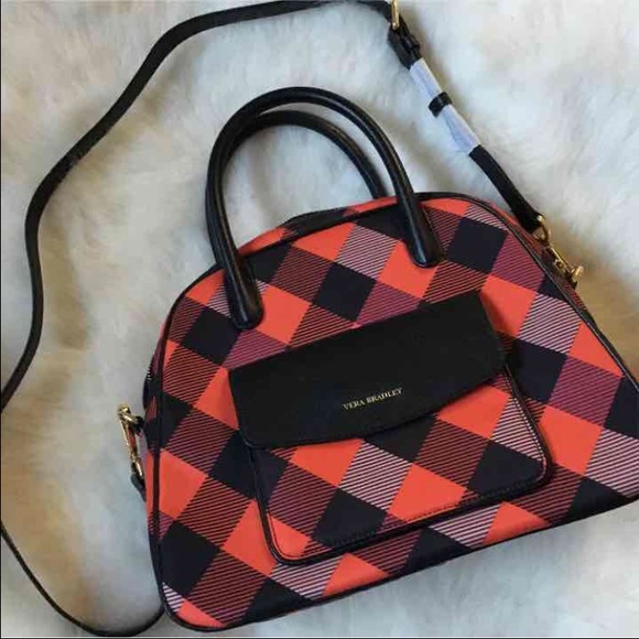Vera Bradley Bags - NWT Buffalo Check Bowler Satchel Vera Bradley Bags - NWT Buffalo Check Bowler Satchel