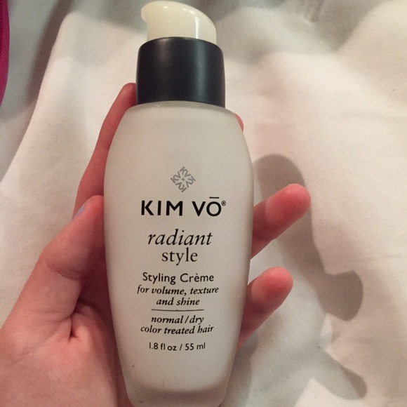 Kim Vō styling cream for volume, texture, & shine!