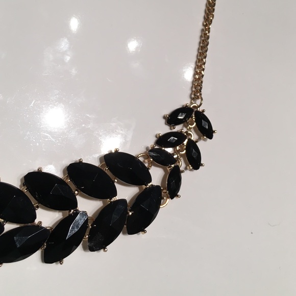 Cute Black Statement Necklace