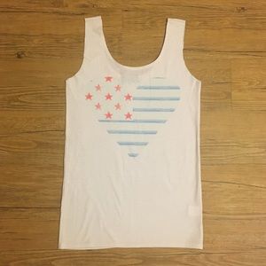 American flag Tank