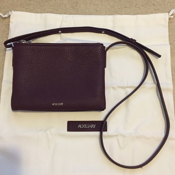 Auxiliary Crossbody Bag in Burgundy from Aritzia