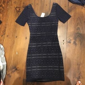 Abercrombie and Fitch Blue lace dress