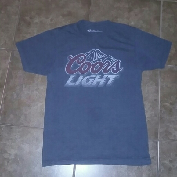 Coors light beer t-shirt funny, basic, workout