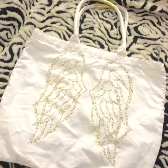 Victoria Secret angel wing tote bag