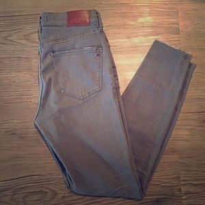 Madewell high risers in gray! EUC