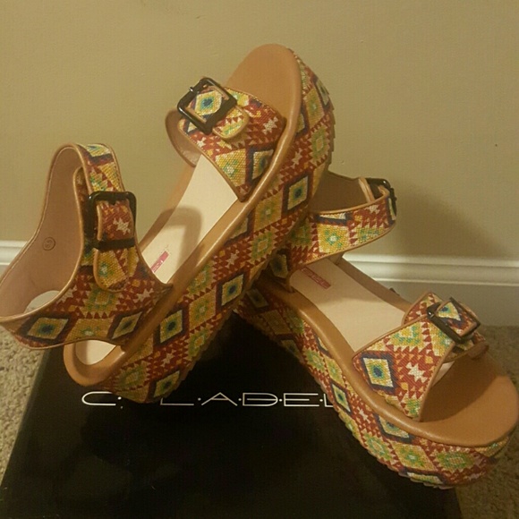 Aztec Platform Shoes