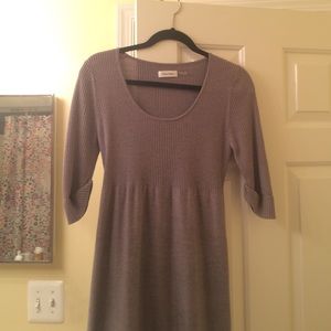 Grey Calvin Klein sweater dress