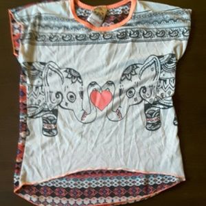 Elephant shirt size 12