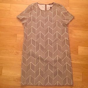 NWT! Zara black and white shift dress