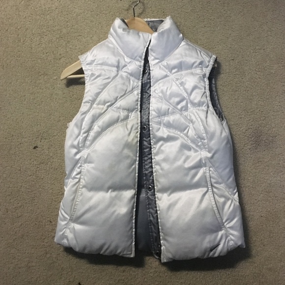 White/ Gray Reverseable vest