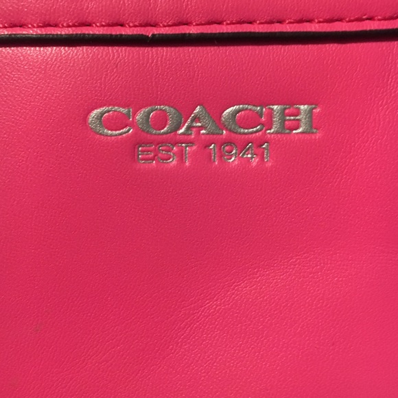Leather Coach Purse - Picture 4 of 4