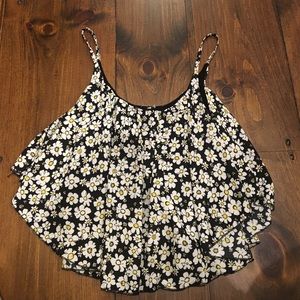 Francesca's floral tank top