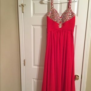 RED PROM DRESS