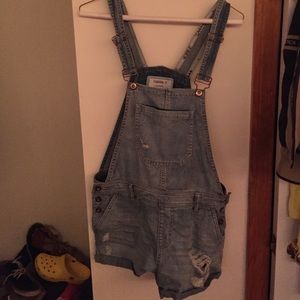 denim overalls