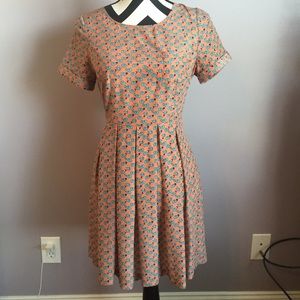 Elephant patterned dress