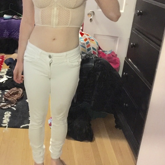 White Skinny Jeans