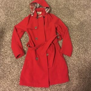 Red Peacoat
