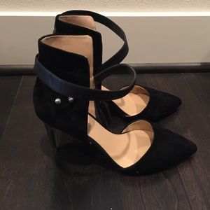 Joe's ankle strap heels