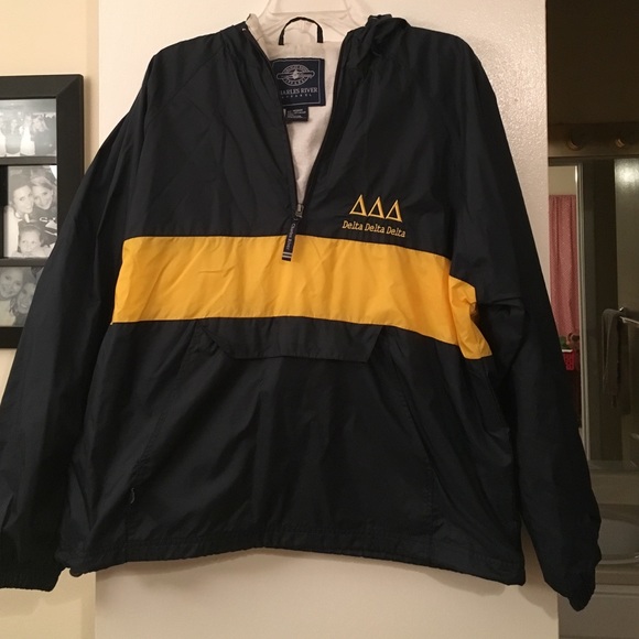 Tri Delta raincoat