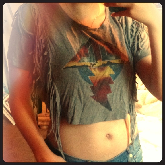 Full Moon Oasis 1989 crop top✌️