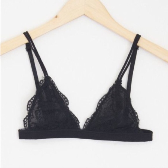 Black lace bralette - Picture 3 of 4