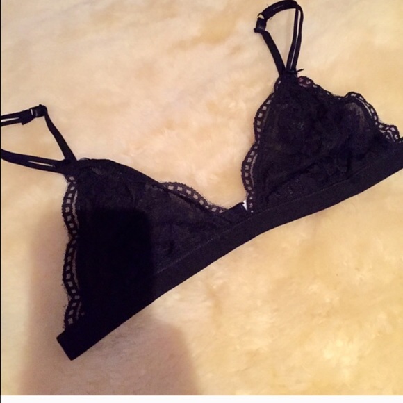 Black lace bralette - Picture 4 of 4