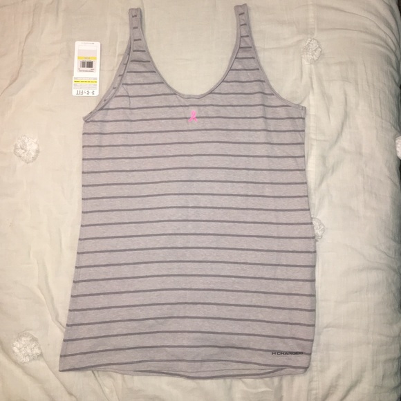 Breast Cancer Awarness "Hero" Under Armour Tank - Picture 2 of 3