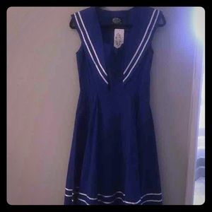 NWT Sailor pin up dress