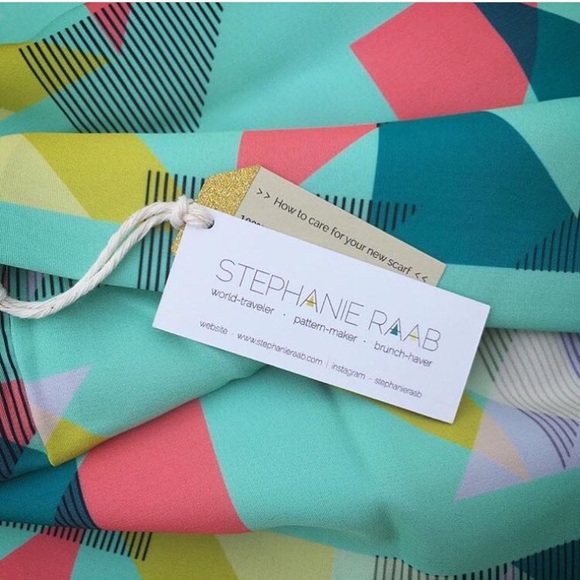 Infinity Scarf ::: Created with exclusive fabric - Picture 3 of 4