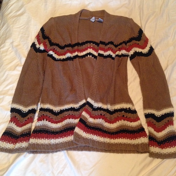 Knitted fall sweater
