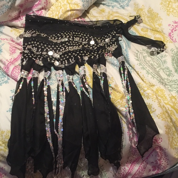 little black diamond skirt