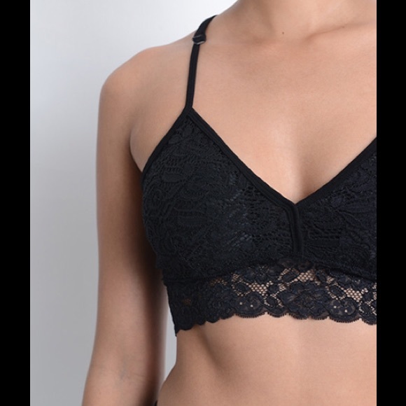 Last Item * Best Black Lace Bralette - Picture 2 of 4