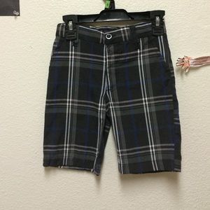 Boys montage plaid shorts size 4