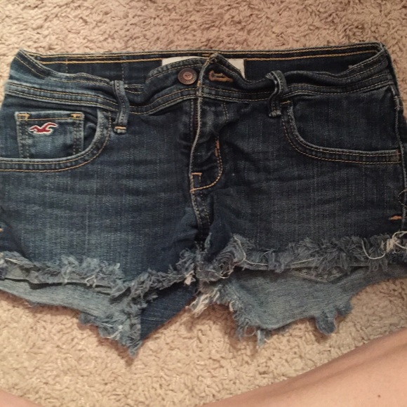 Hollister jean shorts  size 0