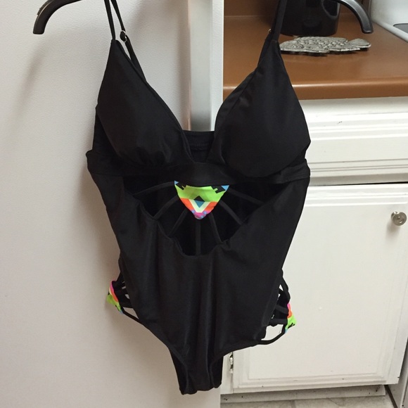 One piece bathing suit