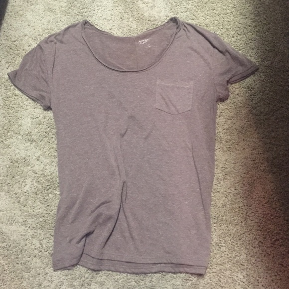 Brown Henley Tee