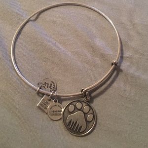 Alex and Ani Paw Print Bangle
