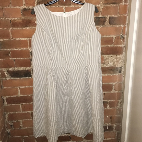 Dainty Seersucker Dress