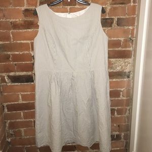 Dainty Seersucker Dress