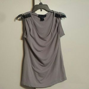 Grey Kardashian top with straps