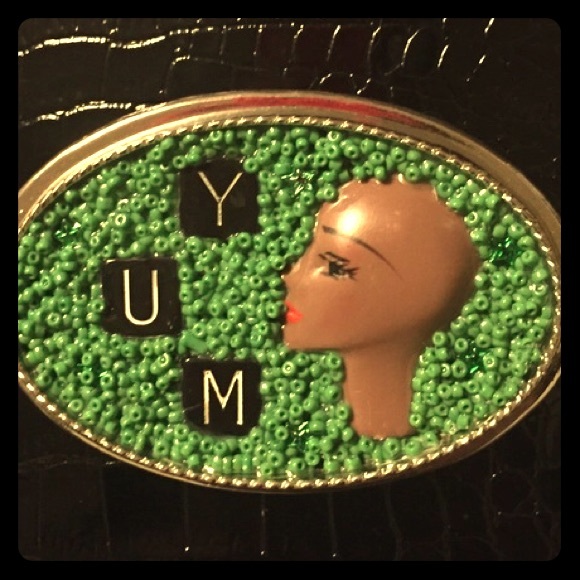 ‘YUM' Lady Belt Buckle