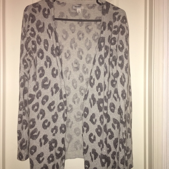 Snow leopard cardigan