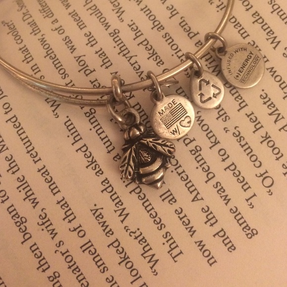 Alex and Ani Bumblebee Charm Bangle