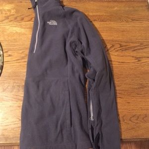 North face half zip fleece pullover