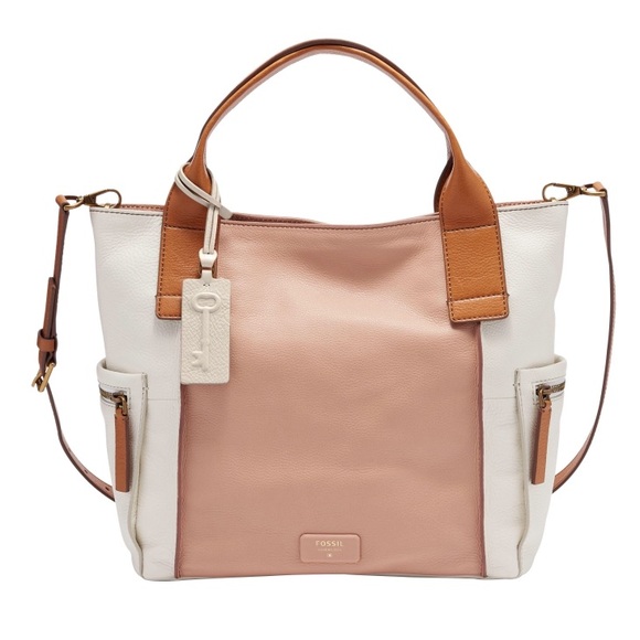 52 fossil handbags fossil leather emerson colorblock shell satchel from s closet on 52 fossil handbags fossil leather emerson colorblock shell satchel from s closet on