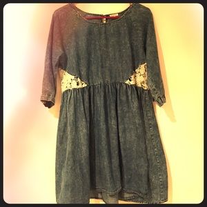 crocheted baby doll dress