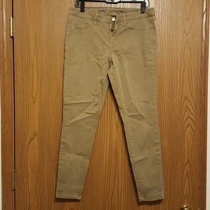 Khaki Skinny Jeans