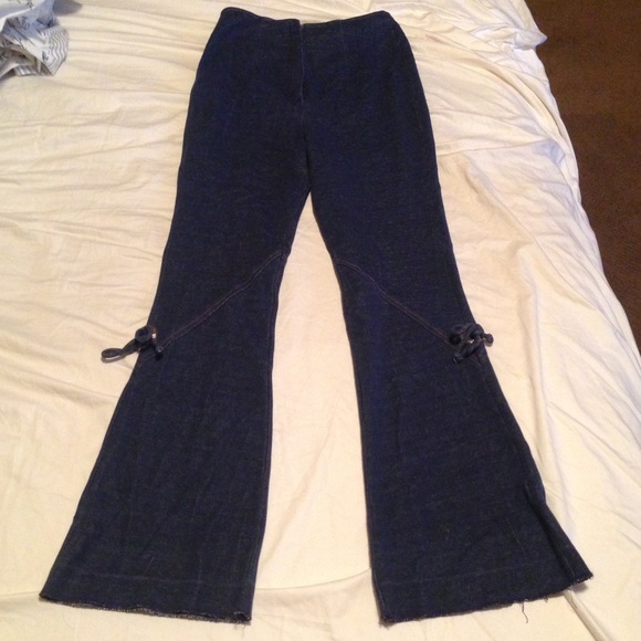 Vintage high waisted bell bottoms
